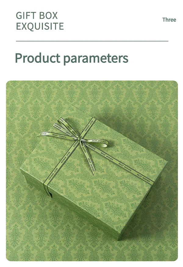 Vintage Style Christmas Wedding Birthday Packing Gift Box