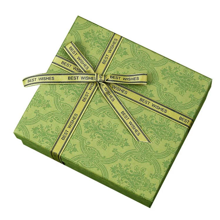 Vintage stílusú karácsonyi esküvői születésnapi csomagoló díszdobozban